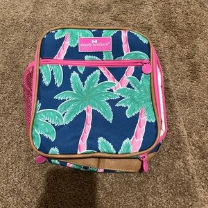 Simply southern lunchbox - palm tree print